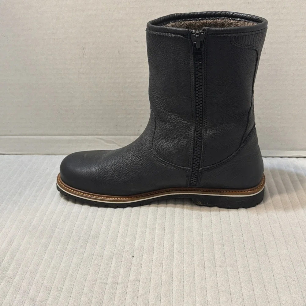 Samuel Hubbard Men's Lodge Leather Gore-Tex Shearling Lined Boot Size 12